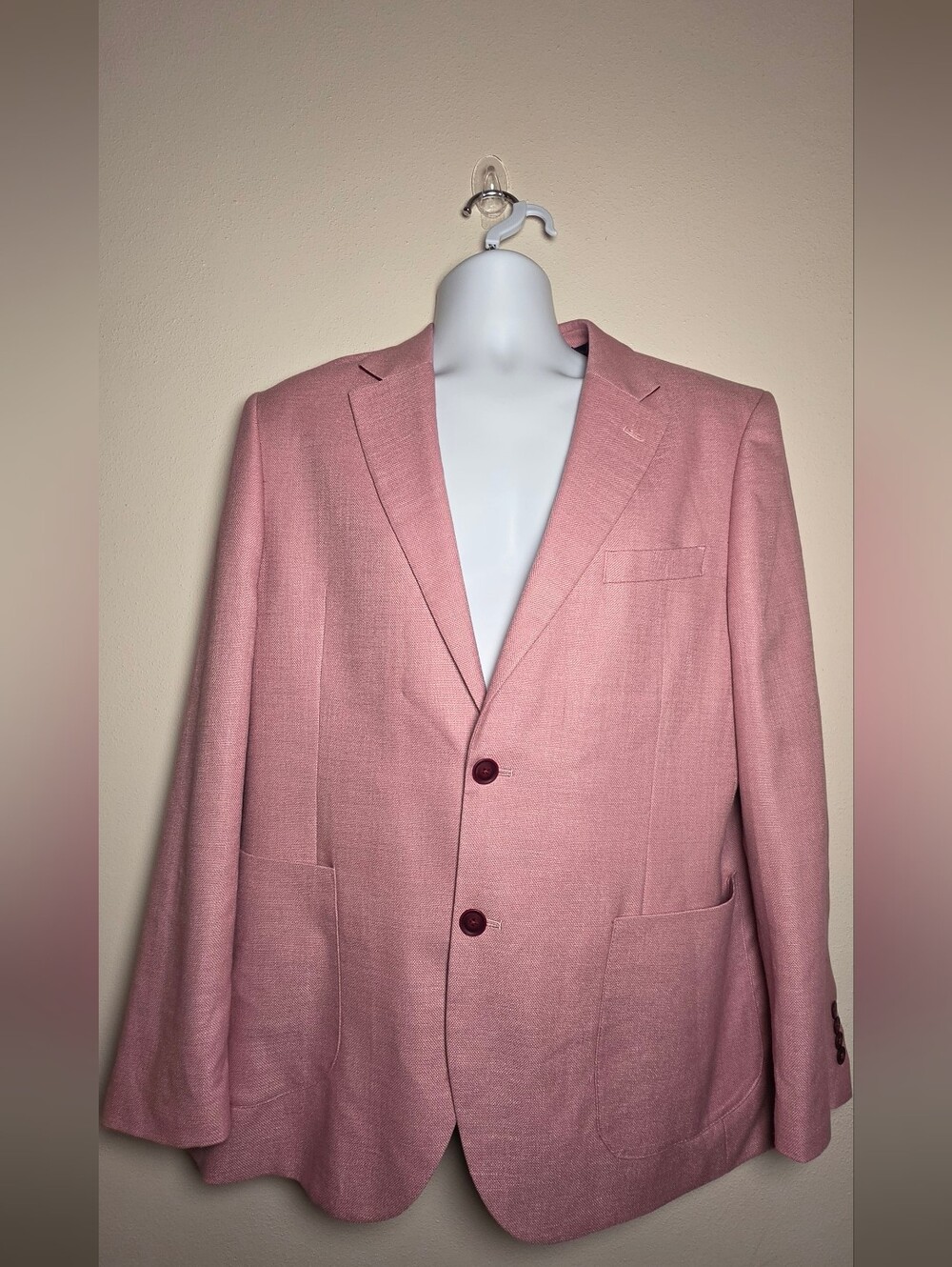 Nautica Dusty Pink Two-Button Sport Coat
